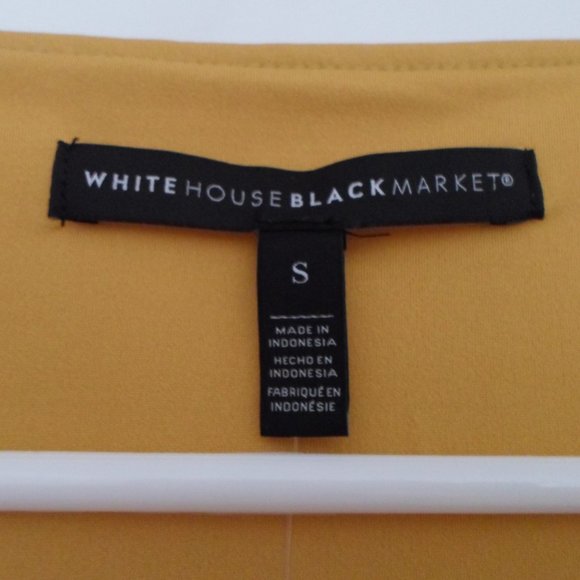 Honey Citrine - White House Black Market MJ Lace Up Tank - Picture 2 of 5